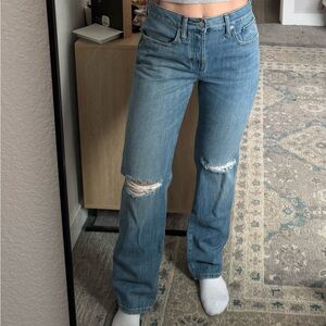 J. Crew Light Blue Straight Leg Jeans